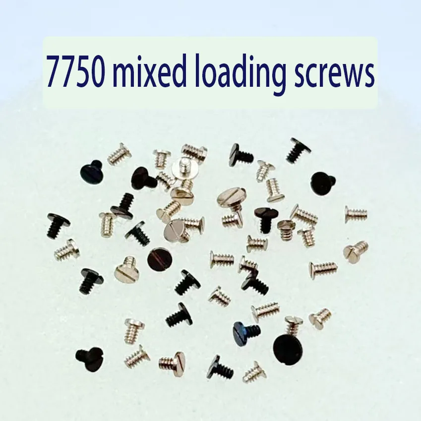 Watch accessories 7750 movement  Mixed assembly of screws for various parts 7750 miscellaneous screws