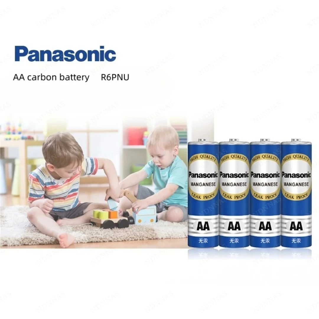 4-40PCS Panasonic 1.5V AA/AAADisposable Carbon Dry Batteries for LED Lights, Toys, Mp3 Cameras, Flashlights, Razors, CD Players,