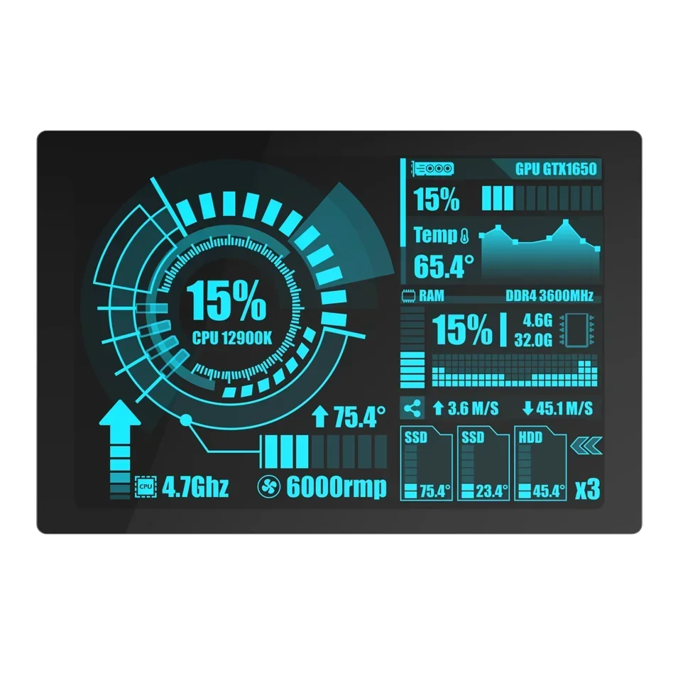 جديد WT32-SC01 PLUS 16MB hmi شاشة الكريستال السائل esp32 مجلس التنمية مع 3.5 بوصة LCD IPS عرض شاشة تعمل باللمس ESP3