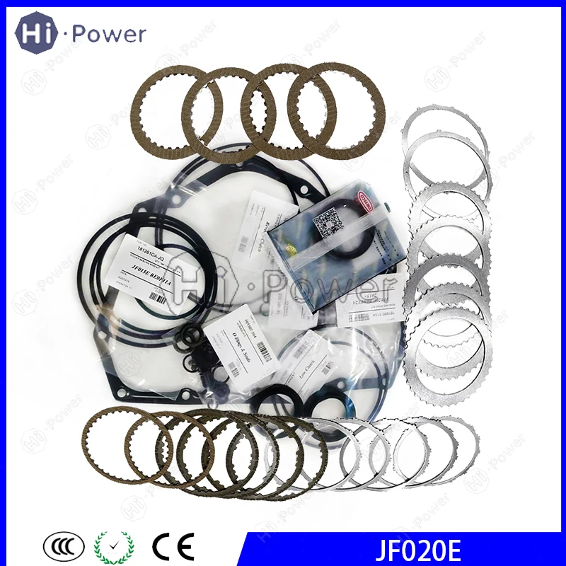 

JF020E Auto Transmission master Overhaul Kit friction steel Plate for Nissan SUZUKI Car Gearbox Disc Seal Repair kit Gaskets