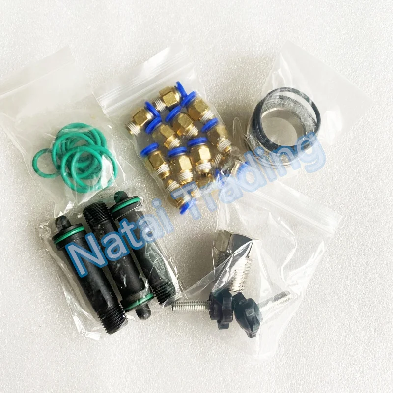 Common Rail Diesel Injector Clamp Wearing Part Sealing Ring Vulnerable Parts Oil Inlet Adaptor Fuel Nozzle Reapir Kits