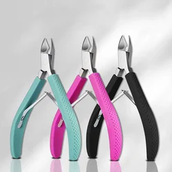 Stainless Steel Nail Cutter Scissor Nippers Muti Function Cuticle Pusher Remover Nail Care Manicure Dead Skin Remover Trimmer
