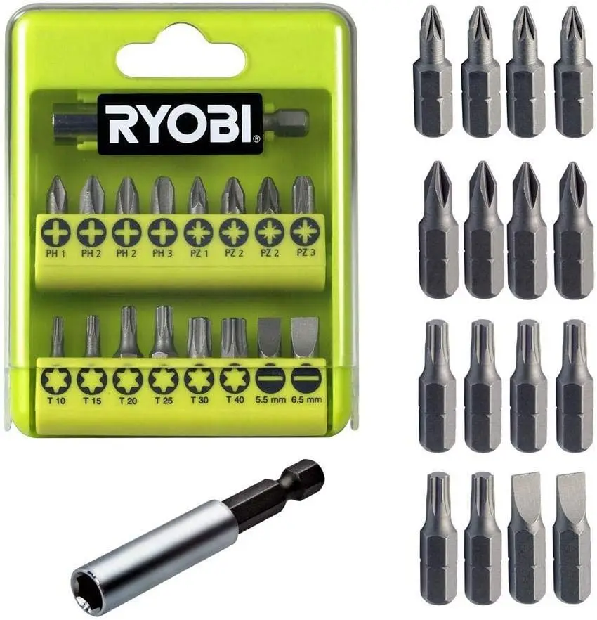 

17-Piece Screwdriver Bit Set with Storage Case, Compatible with Power Tools