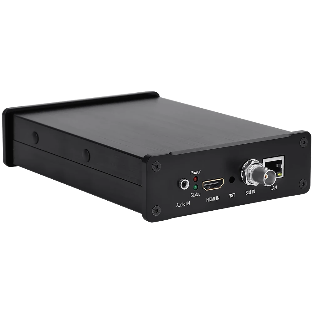 H.265 HEVC H.264 AVC 4k HD HDMI SDI zu IP Video Stream Encoder RTMP SRT Live Streaming Streamer Encoder