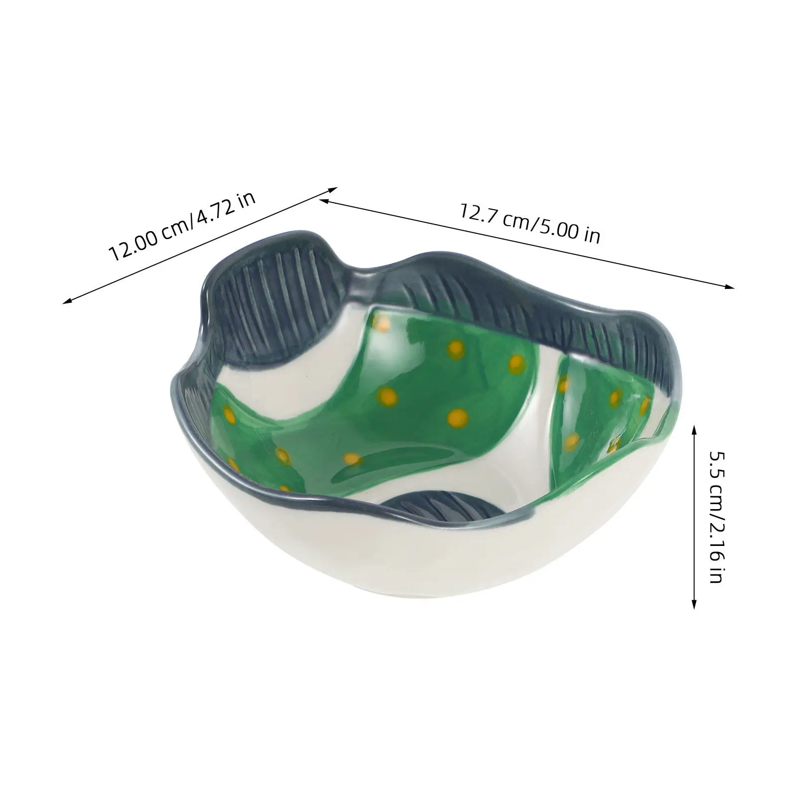 Asian Ceramic Rice Serving Bowl Japanese Style Multi-function Soup Bowl Reusable Salad Dinner Food Bowl Small Noodle Bowl