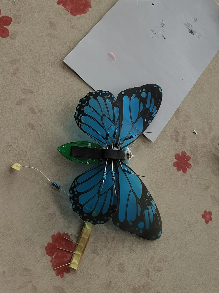 Butterfly Model Metal Machinery Puzzle  Kids Science Toys DIY STEM Technological Learning Kit Educational Toys