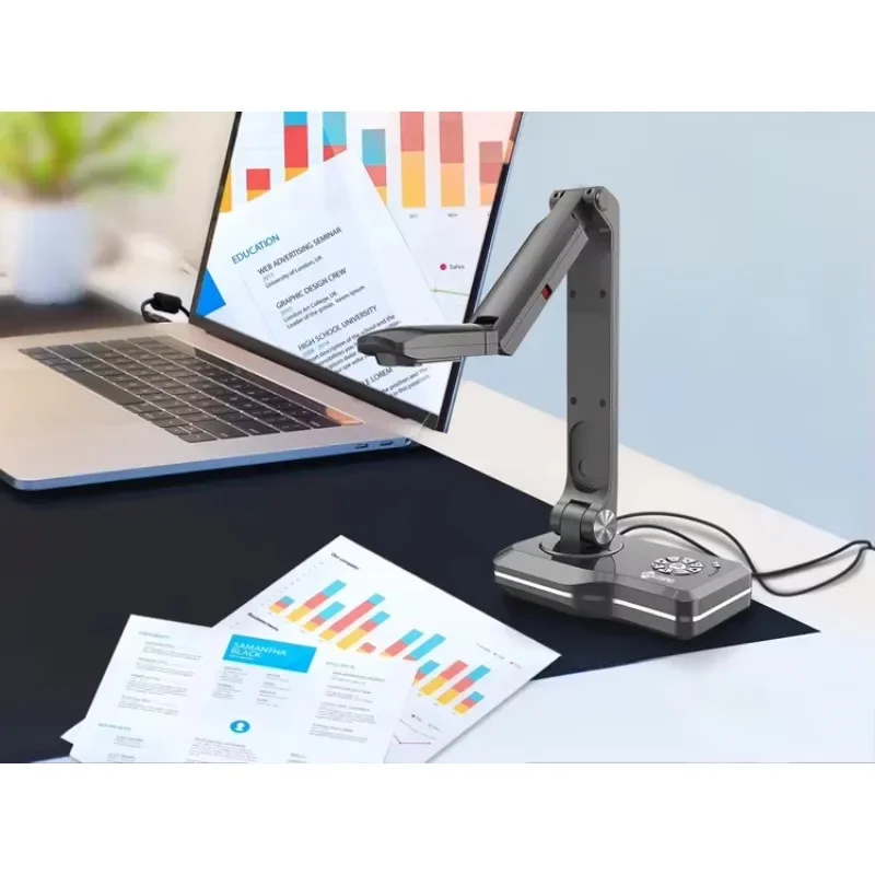 2026 sell Gold Seller V500 Hd mi/Usb/Vga 8Mp Visualizer Document Book Scanner For Teacher