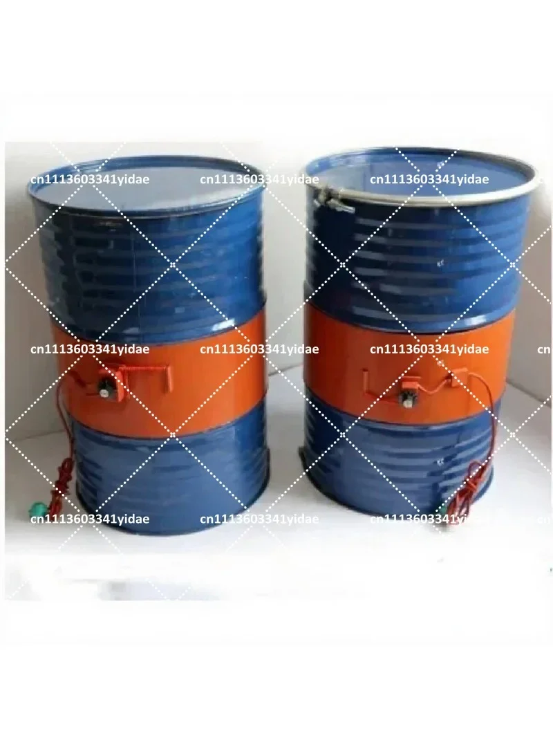 Silicone Heating Belt for 200L Oil Drum Rubber Heater Flexible Electric Heating Belt for Industrial Use