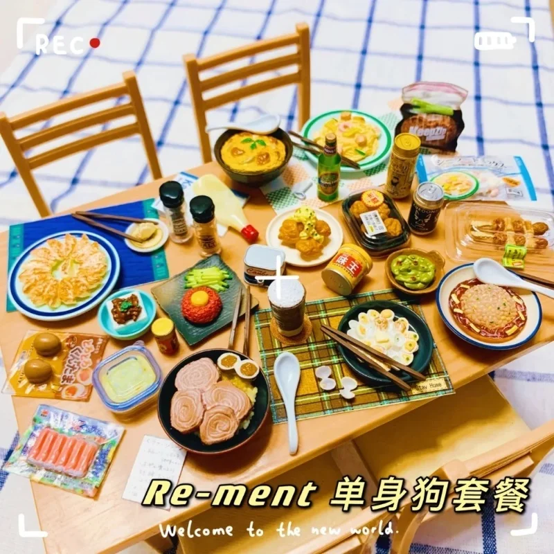 

Re-Ment Original 8pcs Petit Sample Super! My Own Cooking Toys Gift Collectible Model Ornaments Decoration