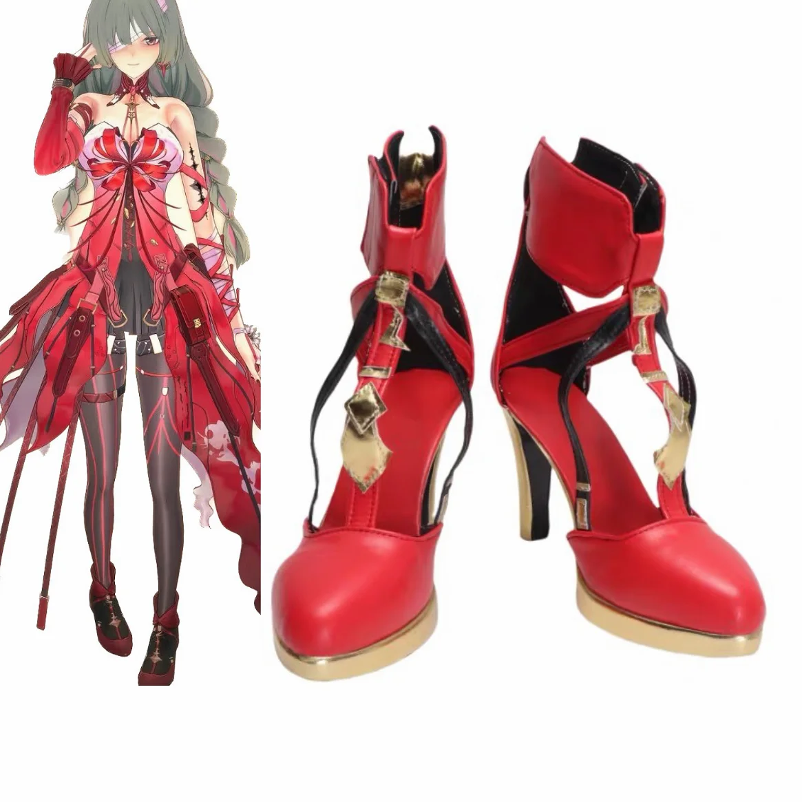 

Wuthering Waves Phrolova Обувь для косплея Phrolova Обувь для Хэллоуина