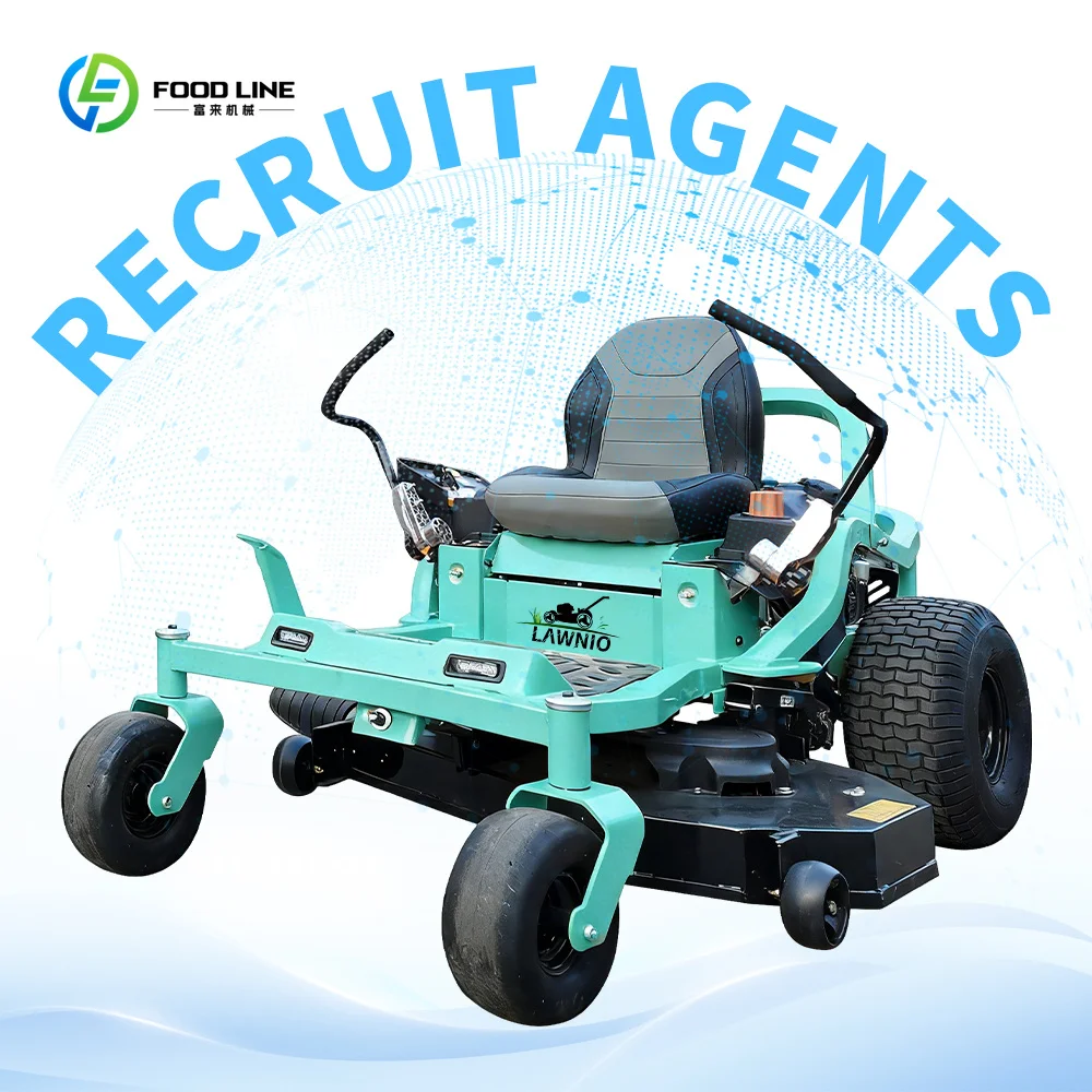 Customized Commercial Zero Turn Ride-On Mower For Outdoor Professional Maintenance