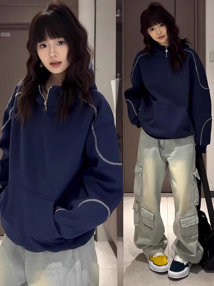 الأمريكية Sle Fce اصطف f البريدي تصميم الرجال البلوز ثي الدافئة الرياضة هوديي الخريف الشتاء القطن البوليستر مزيج #3