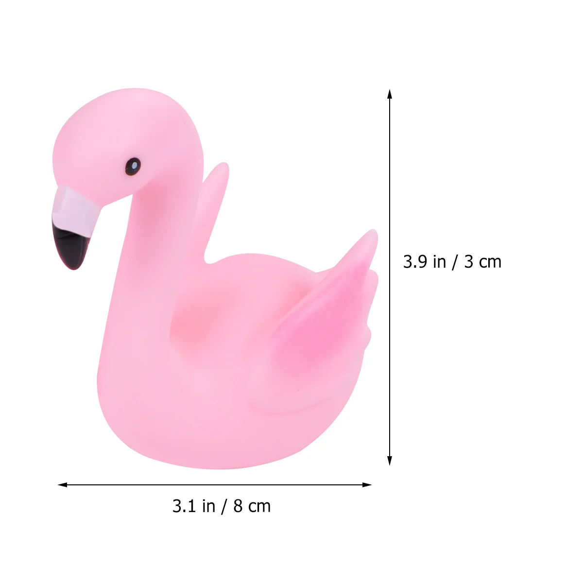

4pcs Flamingo Topper Pink Bird Decor For Birthday Baby Shower Wedding Party Home Birthday Cake Toppers Decoration Non-Edible