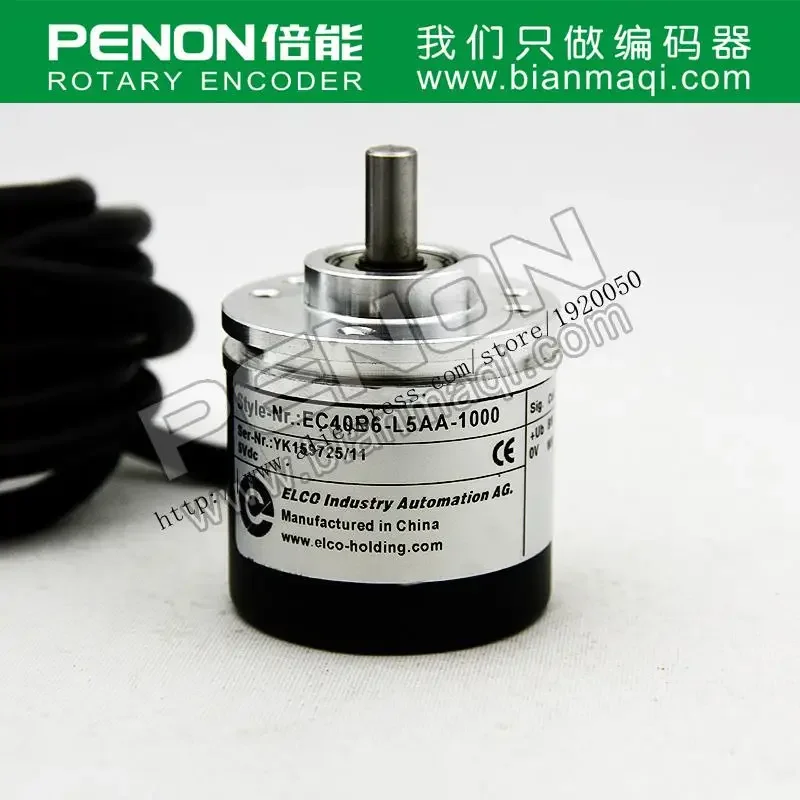 Shelf EC40B6-L5AA-1000 Elco ELCO rotary encoder 1000 pulses 40mm outer diameter