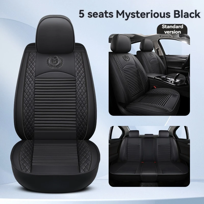 

5 Seats Four Season Universal Car Leather Seat Cover For Soueast DX7 DX3 V3 V5 V6 A5 Xiwang LingShuai Auto Accessories Protector