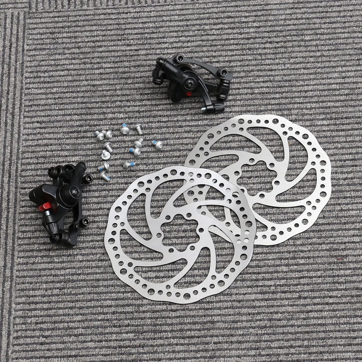 

Kit For Mountain Bike Mountain Bike Rear Disc Brake 160Mm Rear Disc Rotor Brake Complete Set Fit Most Frames