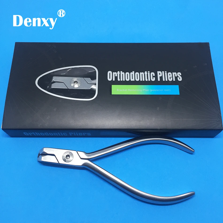 

1pc Denxy High Quality Dental Ortho Bracket Removing Plier Posterior Root Brace Remover Plier Removing-Pliers Forceps Posterior