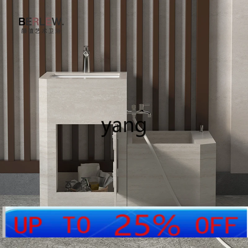 CX lastra de roca lavabo al aire libre fregona piscina combinación lavabo al aire libre patio