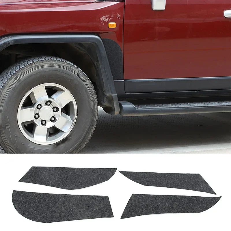 

Наклейка на автомобиль из ПВХ, черные наклейки, аксессуары для тюнинга кузова, декоративная пленка для Toyota FJ Cruiser 2007-2021