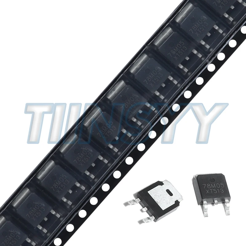 78M05 LM7805 TO-252 7805 1000MA 5V NEW Three-terminal Voltage Regulator Tube