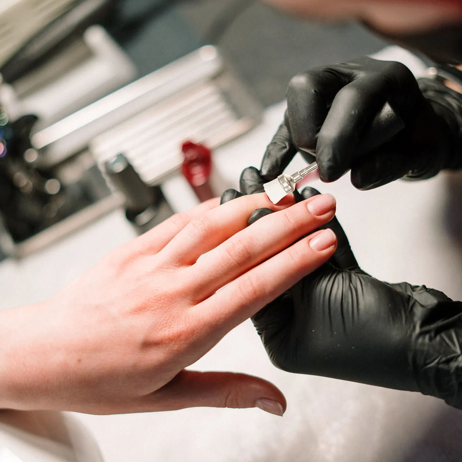 10 Peças de Brocas de Aço de Tungstênio para Unhas, para Manicure e Pedicure, Pontas Metálicas para Polir, Remover Pele Morta e Modelar, Elétricas