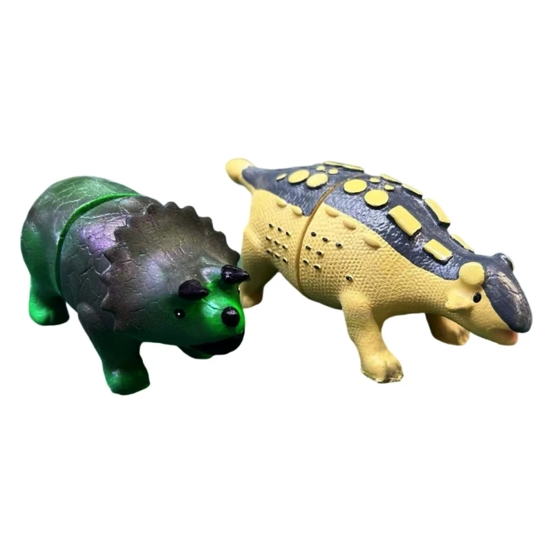 Dinosaur Corn Holders Corn Cobs Holders Funny Stainless Steel Corn on The Cobs Holder for Home Cooking Parties Camping A2BB