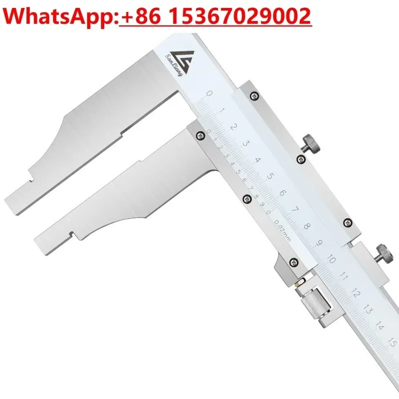 Large range oil vernier caliper 0-500-600-1000mm1.5m 2m high precision stainless steel