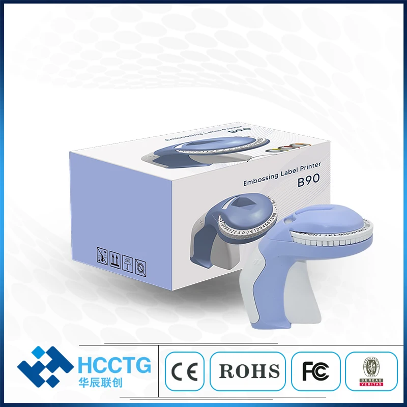 Barato Costurar Em Design Personalizado Em Relevo Marca Logo Embossing Lable Maker (B90)