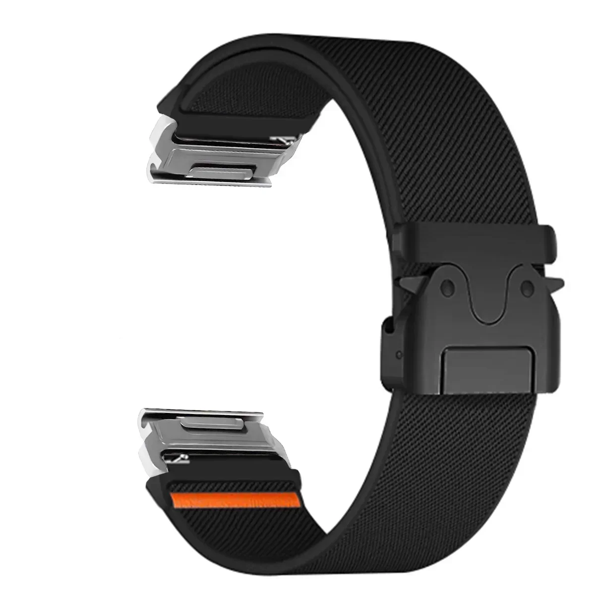 20 22 26mm Nylon Elastische Band Voor Garmin Fenix 8 51mm 7 Pro 7S 7X6X6S 6 5X Parachute Band Armband Forerunner 965 955 Correa