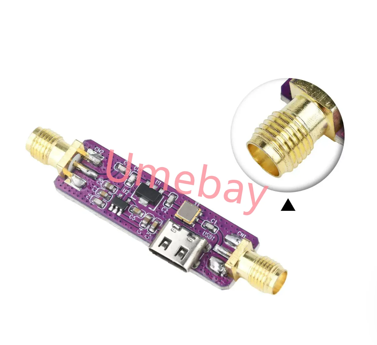 1 piece,  integrated circuit,  1090MHz，  1.09GHz ADS-B Active SAW Filter&LNA 5V Power Supply