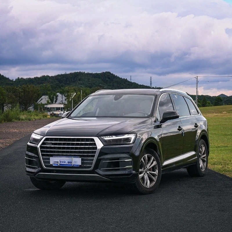 

For Audi Q7 2016-2019 Auto Headlights Assembly Upgrade to Start Animation New SQ7 Style LED Projector Lens Car Tools Accessories
