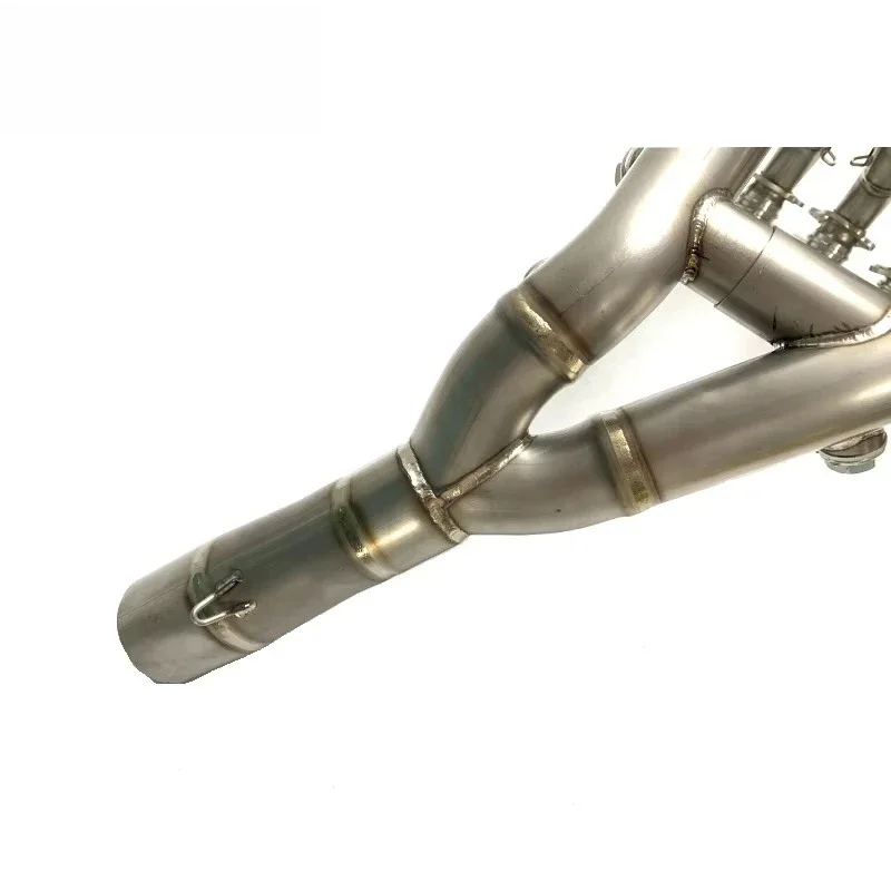 Motorcycle Exhaust Header Pipe for S1000RR 2019+/S1000R 2021+ Modified Titanium Alloy Exhaust Pipe 4