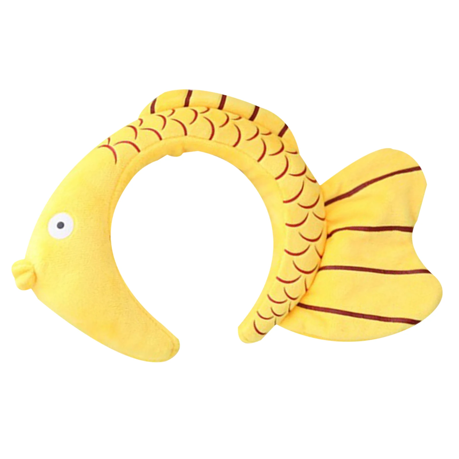 

Fish-Shaped Hoop Soft Adjustable Headband For Women Kids Lightweight Non-Fading Creative Hair Bands Hair Styling Tools