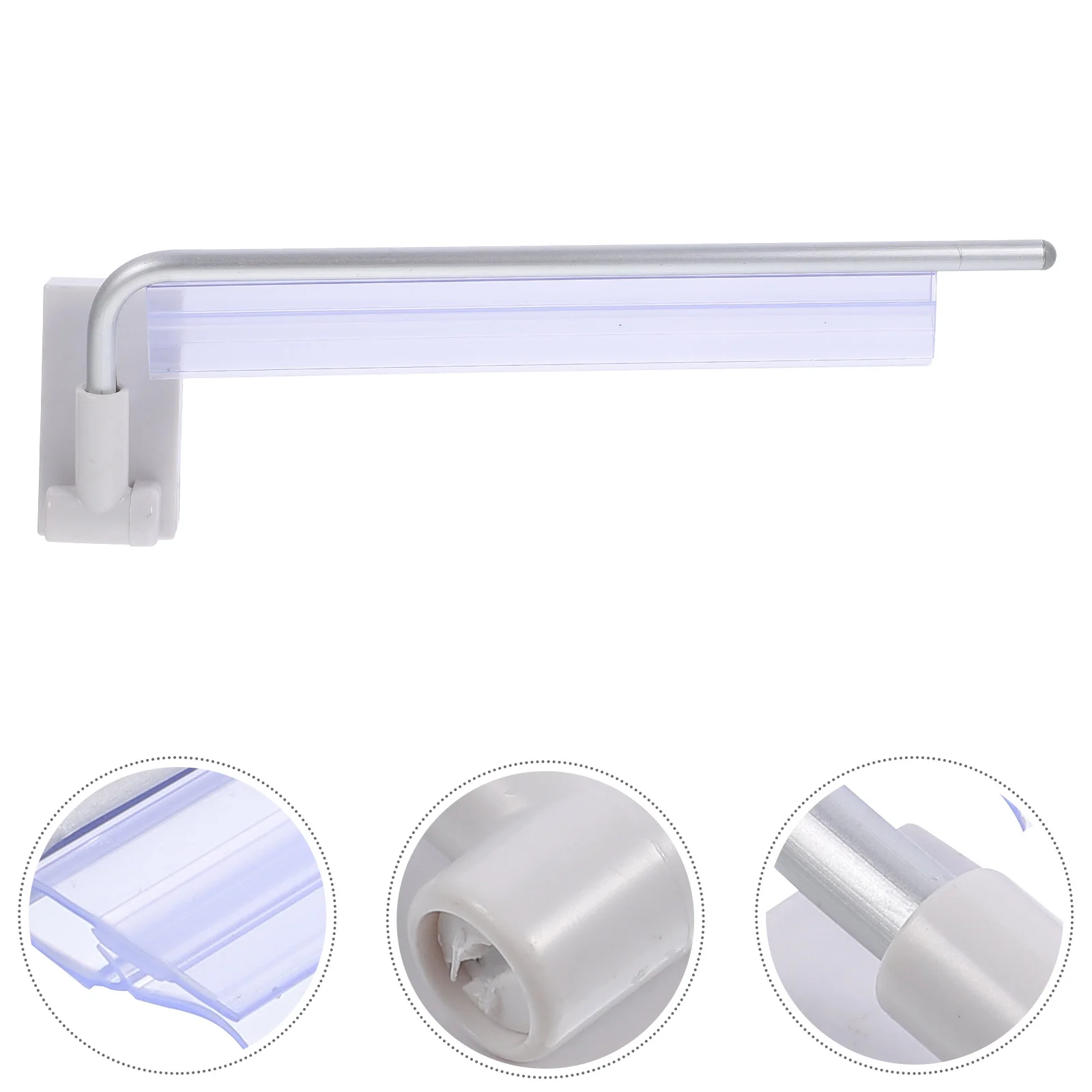 Magnetic Sign Holder Bracket Display Wall Mount Flag Stand Magnets Hanging Rod for