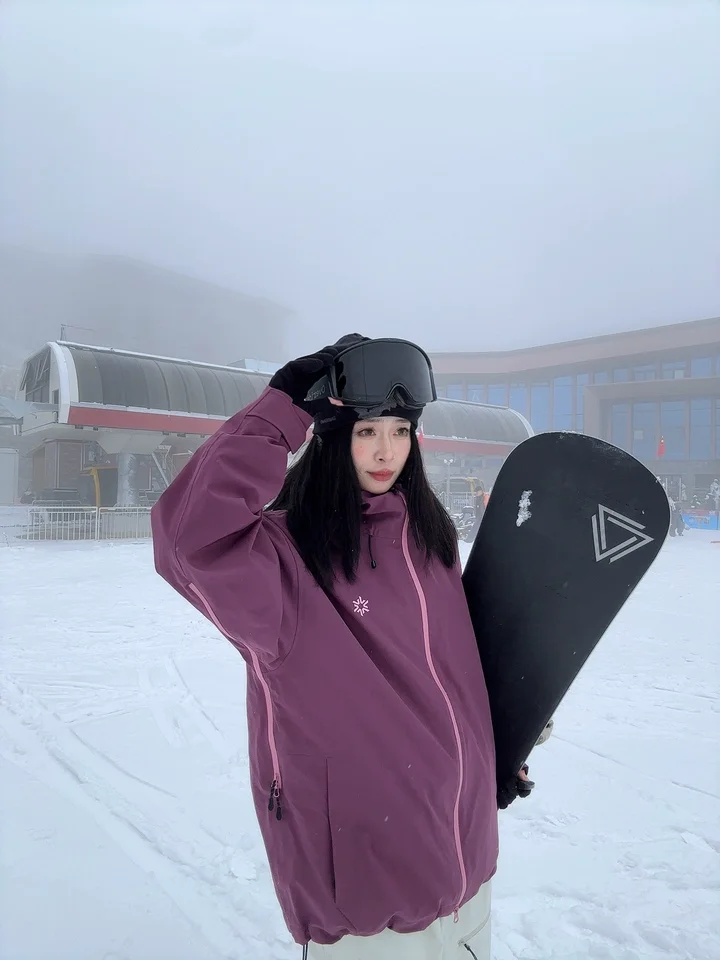 JOHN SNOW Snowboard Jacke Hosen Weibliche Trainingsanzug Berg Skifahren Suiten Winter Frauen Männer Schnee Anzüge Sport Wasserdichte Ski Sets – Detail 4