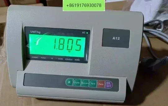 

Shanghai Yaohua XK3190-A12 LCD instrument, electronic platform scale, weighing scale display, scale head, weighing instrument