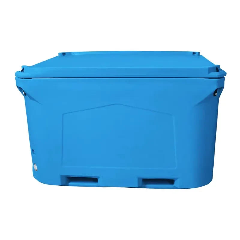 Heavy Duty 1000L Modern Insulated Seafood Container Rotary Shaped Fish Shipping Refrigerator Food Marine Seafood Freezer