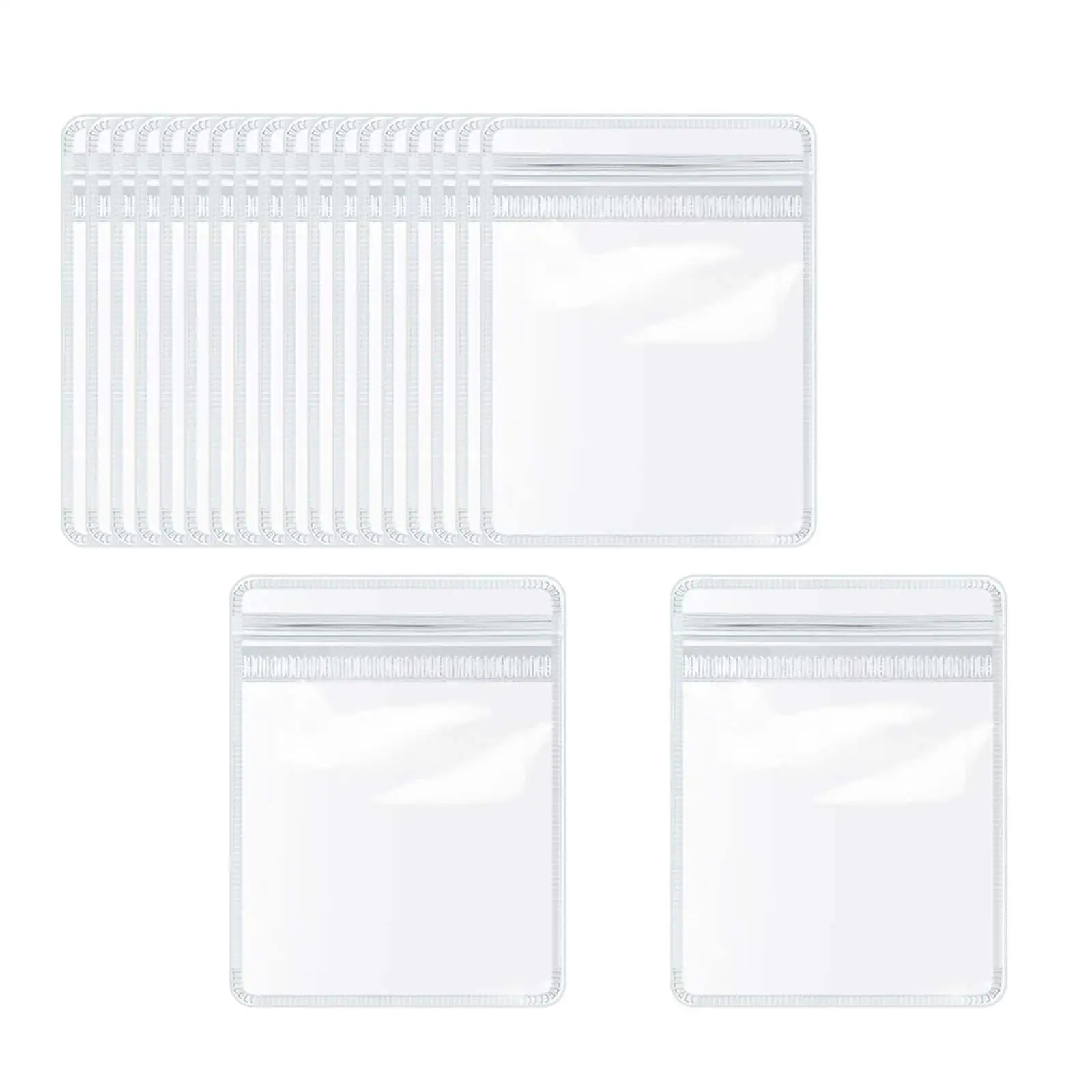 20 قطعة حقيبة تخزين المجوهرات حقيبة تخزين متعددة الأغراض محمولة ذاتية الختم #4