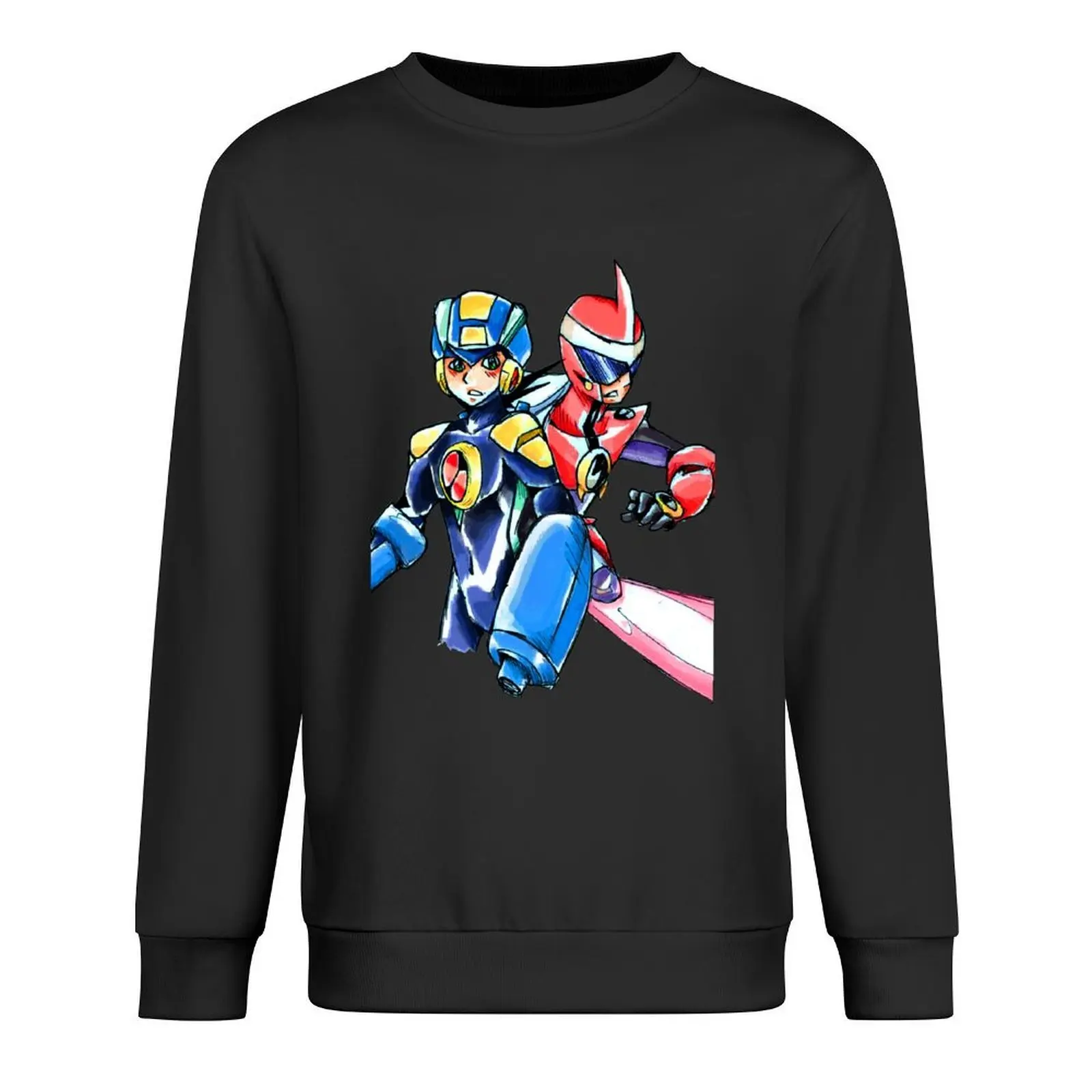 

Megaman & Protoman Pullover autumn new products men's sweat-shirt autumn clothes korean clothes men's sweatshirts