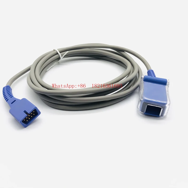 Monitoring Accessories Cable 9-pin Encrypted Monitoring, Pulse Oximetry Probe