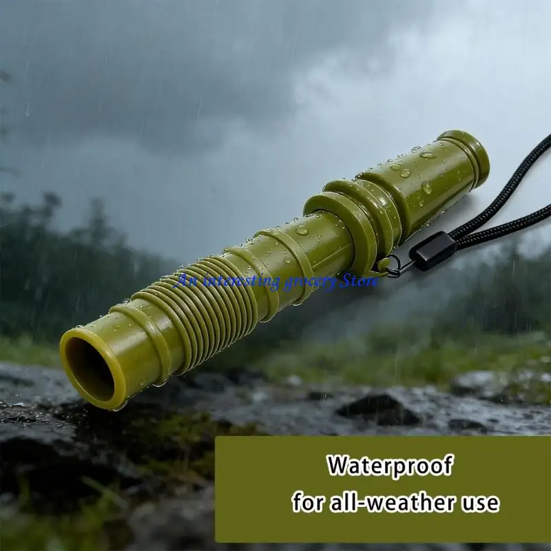 652D Portable Hunter Lures Equipment Outdoor Deer Call with Lanyard Enduring