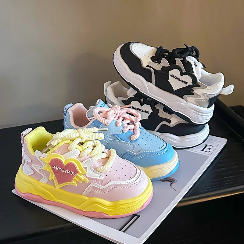 Mumoresip Mädchen Sportschuhe Atmungsaktive Kinder Freizeitschuhe Weiche Sohle Bequeme 2026 Brandneue Kinder Laufschuhe Rutschfest