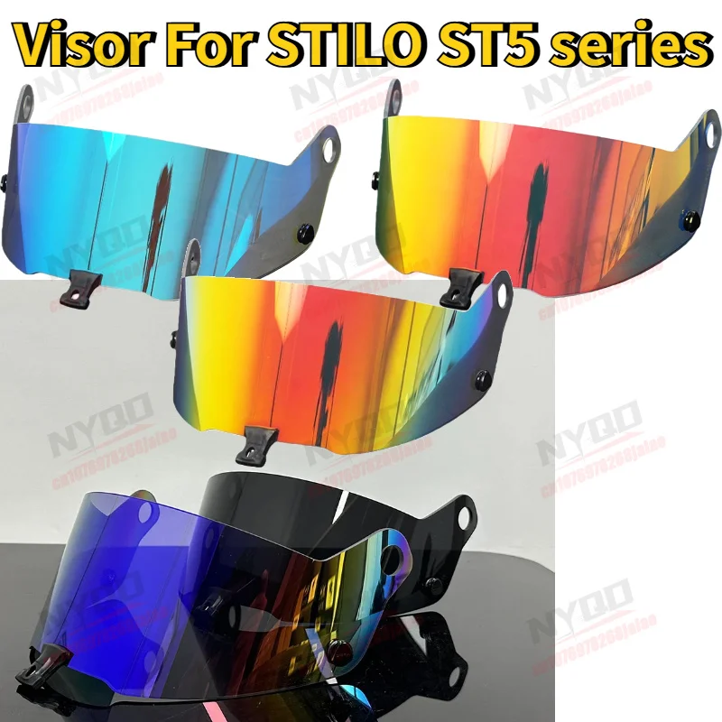 Motorcycle Helmet Face Mask with High-definition Sun Protection and Color Change Suitable for Stilo ST5 FN R Helmet Accessories