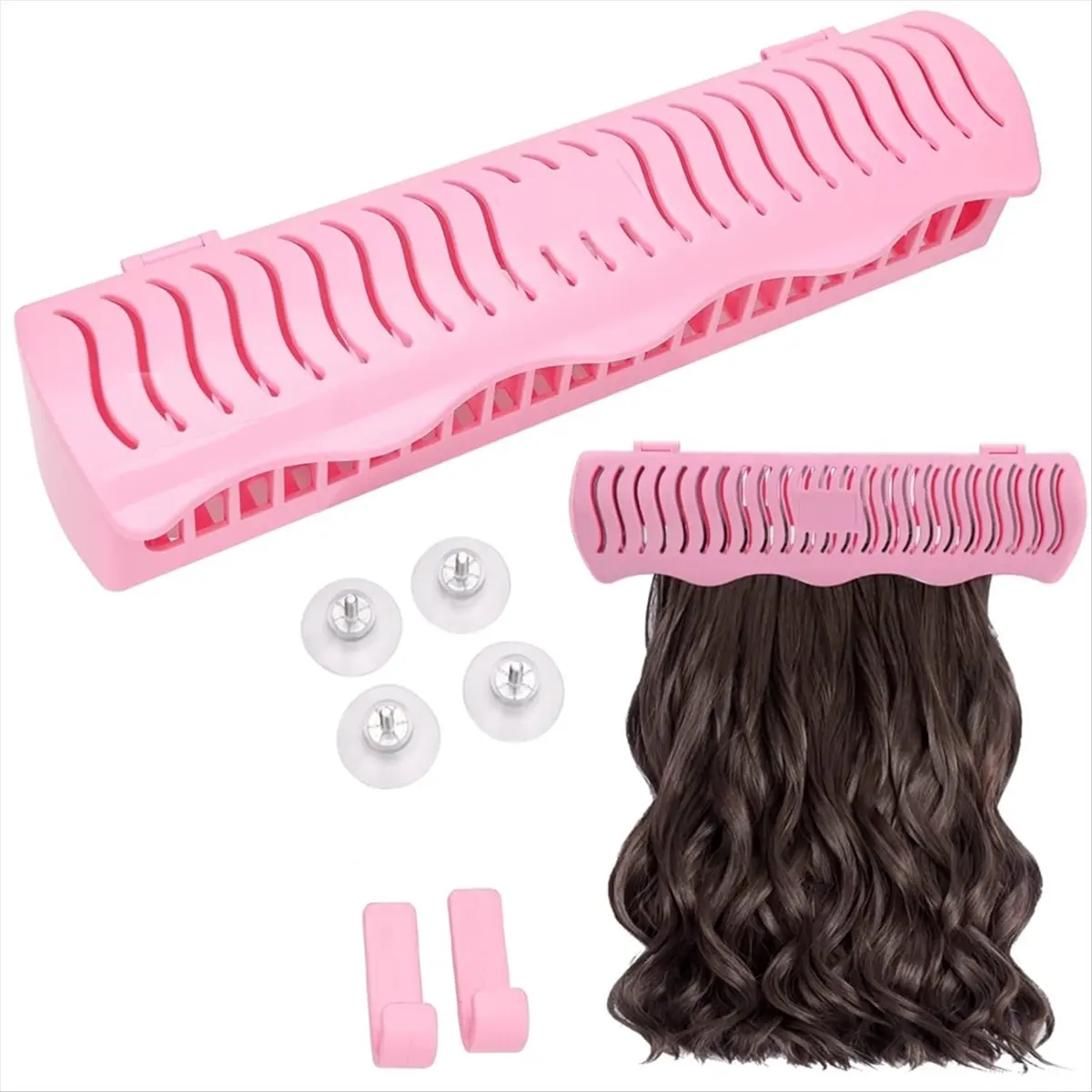 【A75U】 Hair Extension Holder Hair Extension Style Designed to Hold Clip-Ins, Micro-Bundles and Sew-in Wefts Pack and Store