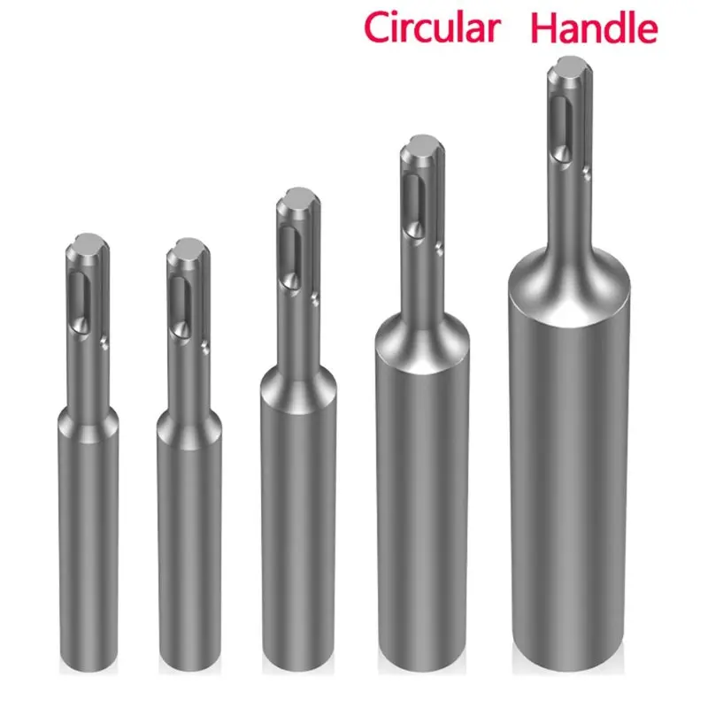 AB47-Rotary Hammer Drill 5 Pcs For SDS Plus Ground Rod Driver Set(8/10/12/16/20Mm) For Sdsdrill Power