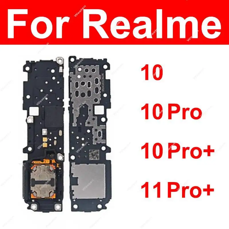 

Loud Speaker Buzzer For Realme 10 11 Pro Plus 10S 10T 11X 5G Loud Speaker Buzzer Ringer Flex Cable Parts