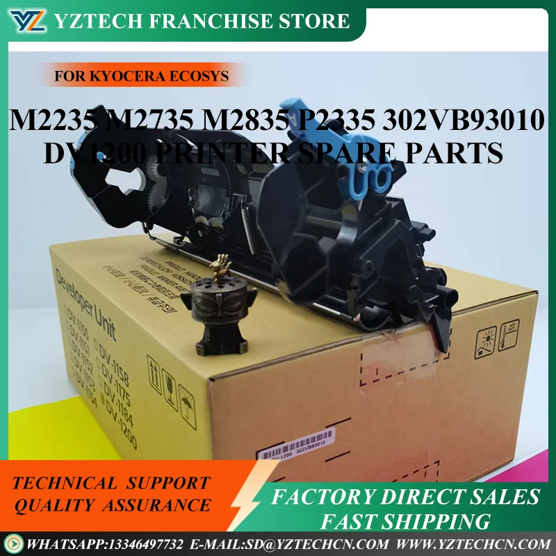 

1X DV-1200 Developer Unit for Kyocera ECOSYS M2235 M2735 M2835 P2335 302VB93010 DV1200 Printer Spare Parts