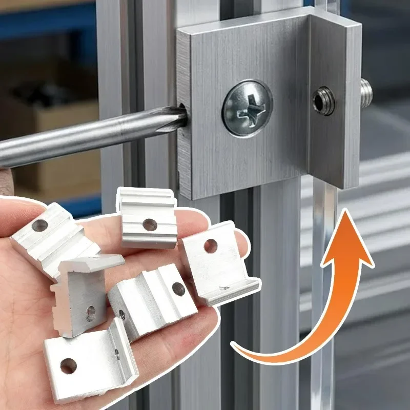 10/1Pcs Fixing Side Panel Bracket Accessories 2020 3030 4040 Fixing Parts for Machine Frame Construction Components Supplies
