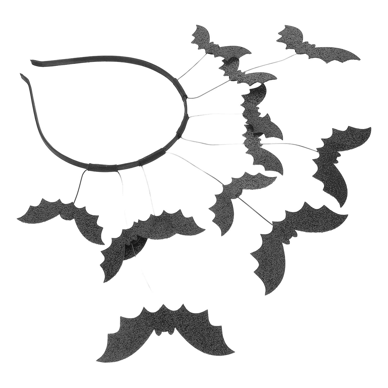 

Unique Bat Wing Halloween Headband Soft Lightweight Comfortable Fit for Women Men Kids Ideal Party Costume Accessory