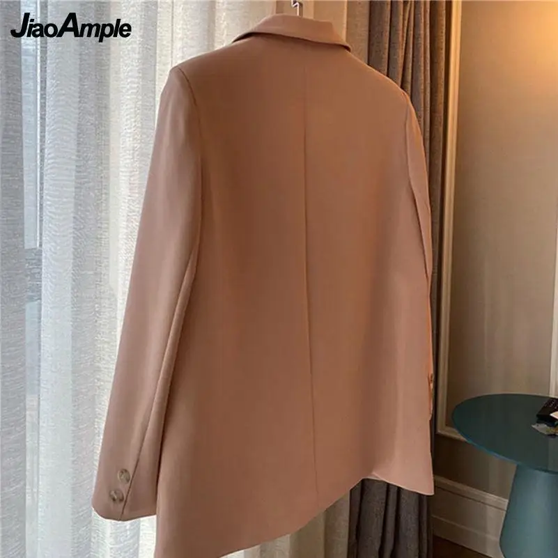 Women's 2022 Spring Autumn Suit Coats Office Lady Solid Working Jacket Korean Fashion Elegant Clothing Female New Streetwear